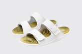 Shizuka Reflexology Sandals White